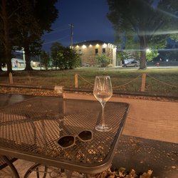 Ramo d'Olivo - Something all you need is a nice glass of wine a great evening on the patio at Roma and a little conversation with the man upstairs.