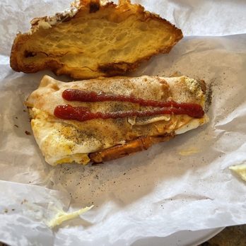 Farm Cafe - Breakfast sandwich with added ketchup. - Delis Near Me - Woodbridge, Virginia Farm Cafe - Breakfast sandwich with added ketchup. - Delis Near Me - Woodbridge, Virginia