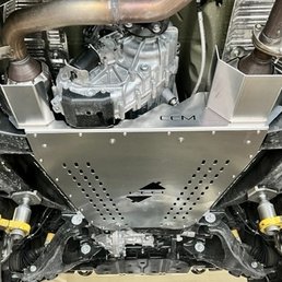 Cat Shield to protect catalytic converters.