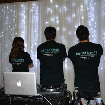 Better Beats Entertainment - Three crew members reppin' the Better Beats logo! - DJs Near Me Better Beats Entertainment - Three crew members reppin' the Better Beats logo! - DJs Near Me