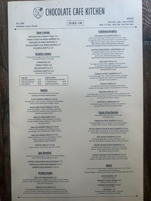 Menu photo 1 Chocolate Cafe Kitchen Los Angeles, CA
