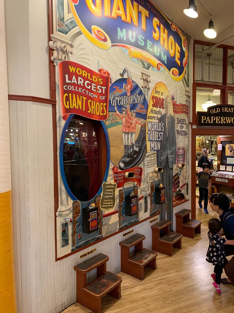 GIANT SHOE MUSEUM 10 Photos 1501 Pike Pl, Seattle, WA Yelp