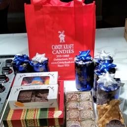 Assortment of candy, including Turkey Joints wrapped for gifts. Assortment of candy, including Turkey Joints wrapped for gifts.