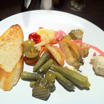 Mikro Depot - Pickled veggie tower deconstructed - New American Near Me - Hamden, Connecticut Mikro Depot - Pickled veggie tower deconstructed - New American Near Me - Hamden, Connecticut