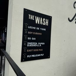 The Wash outdoor walk up offerings