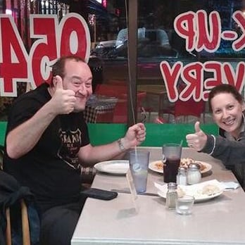 Ruby's by the Sea - Friends enjoying the awesome food - Pizza Near Me - Pompano Beach, Florida