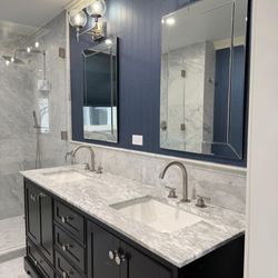 Harry's Contracting - Complete renovation of several bathrooms in the Riverside project in Manhattan