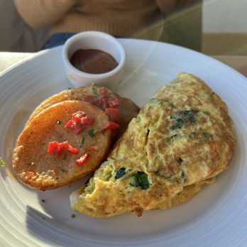 the C restaurant + bar - Salmon omelette - $25 - Seafood Near Me - Monterey, California