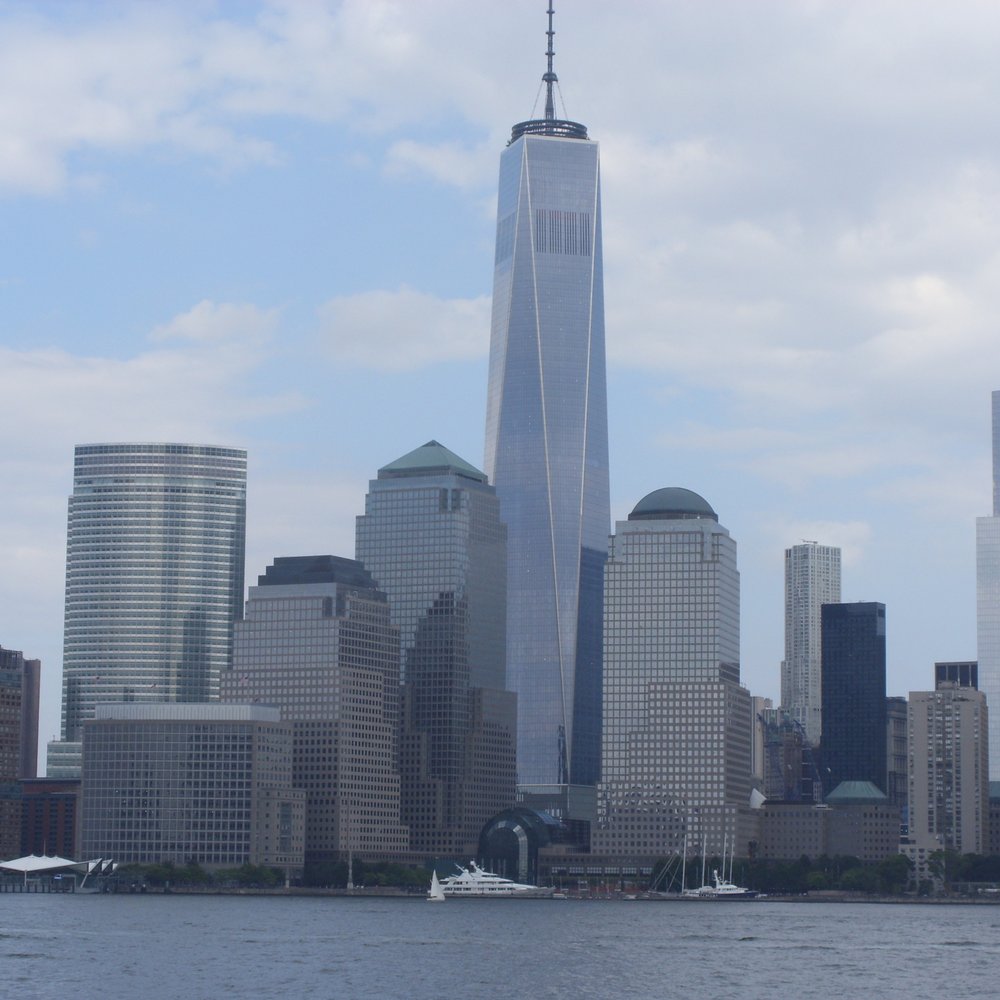Exchange Place - Photo taken from Jersey City waterfront. This will NEVER replace the original, but it is a beautiful building. - Local Flavor Near Me - Jersey City, New Jersey