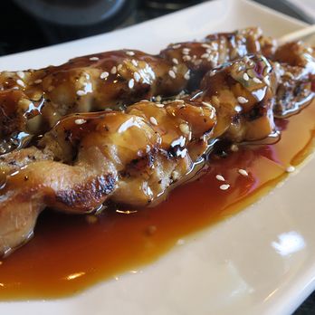 Hisui Sushi - chicken skewers, this was a good one - Japanese Near Me - Folsom, California