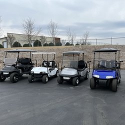 Kevin Reed Motorsports Custom Golf carts