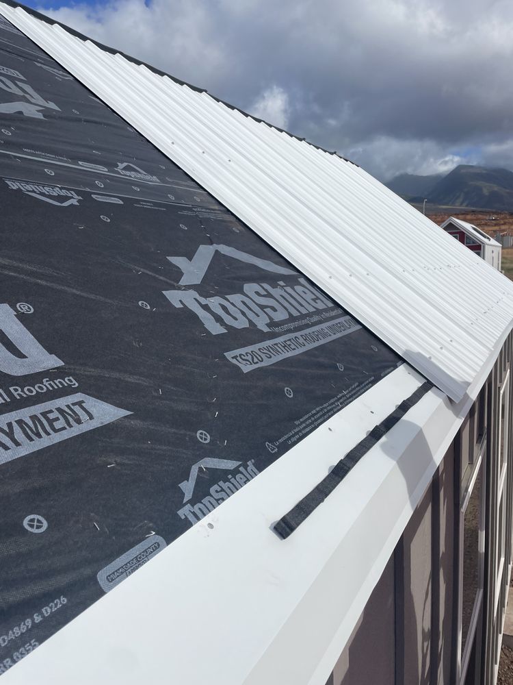 Slide of Valley Isle Roofing