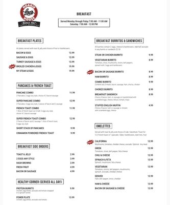 Menu photo 1 Lee's Hoagie House Pasadena, CA