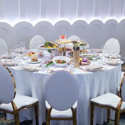 The event table wow very classy the caviar with the salmon was to die for The event table wow very classy the caviar with the salmon was to die for