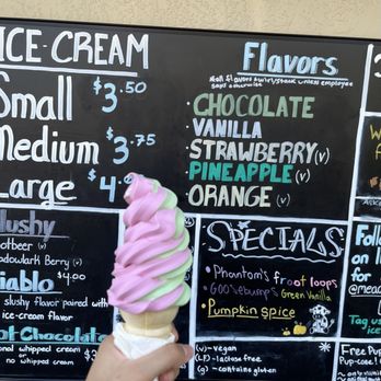 Meadowlark Dairy - Phantom's fruit loops and goosebumps swirl - Ice Cream & Frozen Yogurt Near Me - Pleasanton, California Meadowlark Dairy - Phantom's fruit loops and goosebumps swirl - Ice Cream & Frozen Yogurt Near Me - Pleasanton, California