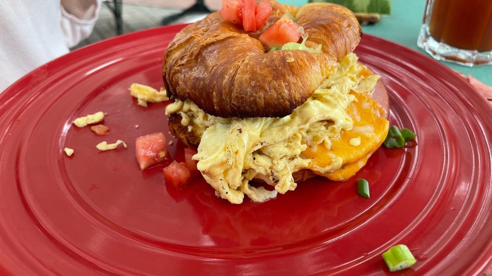 Food from The Breeze Waterfront Cafe