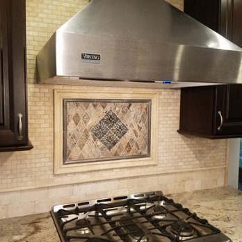 Nj Tile Installers - Custom Travertine Backsplash - Tiling Near Me - Kearny, New Jersey