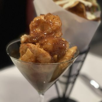 M & J Bistro - Chili shrimp - New American Near Me - Tracy, California