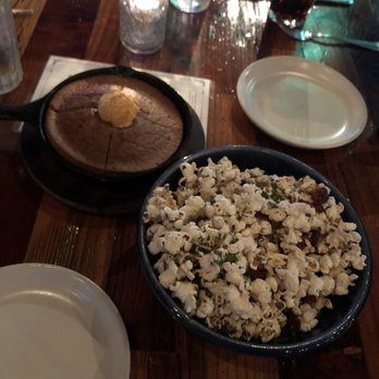The Parish - Bacon Popcorn Dinner and corn Cast Iron Cornbread Dinner - Gastropubs Near Me - Tucson, Arizona