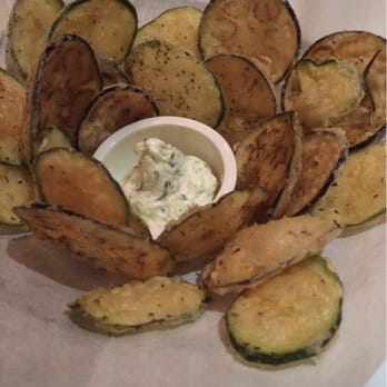 Nerai - Zucchini and eggplant chips with tzatziki sauce - Greek Near Me - New York, New York