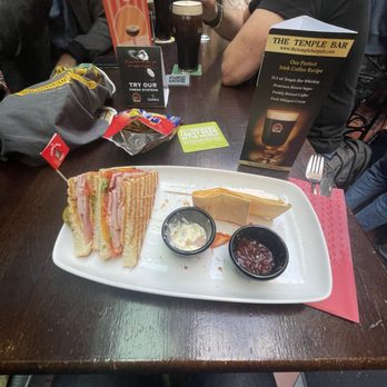 The Temple Bar - Ham and cheese sandwich - Pubs Near Me - Dublin, D The Temple Bar - Ham and cheese sandwich - Pubs Near Me - Dublin, D