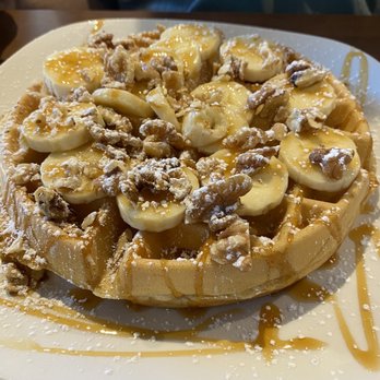 Varsity Inn - Walnut banana Belgian Waffle - Breakfast & Brunch Near Me - Ocean City, New Jersey Varsity Inn - Walnut banana Belgian Waffle - Breakfast & Brunch Near Me - Ocean City, New Jersey
