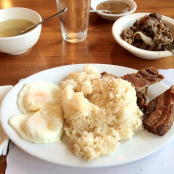 Chibog - Lechon Kawali and Bistek (top right) Silog - Filipino Near Me - Daly City, California Chibog - Lechon Kawali and Bistek (top right) Silog - Filipino Near Me - Daly City, California
