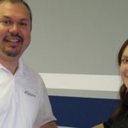 JCM Technology Solutions - Carl West and Melissa Offutt in 2012