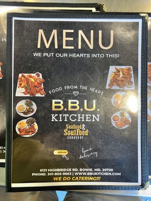 Menu photo 5 BBU Kitchen Bowie, MD