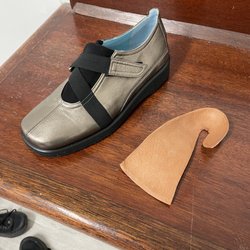 Spencer B Weisbond, C.Ped. - Orthotic Solutions - This is a dress shoe and the slimmest orthotic