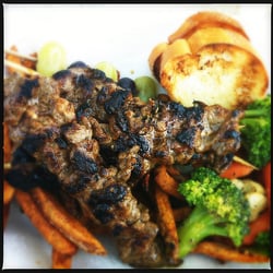 Stickem Food Truck - Steak kabobs from Stickem Food Truck.