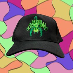 Green Scorpion - Ask your Budtender how to get a Green Scorpion hat or merchandise item!