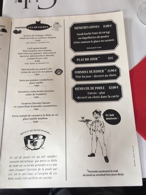Menu photo 1 Le Cul de Poule Avignon, 84