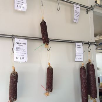 The Nelson Market - Bratwurst Grill dried/fermented salami - Farmers Market Near Me - Nelson, NSN