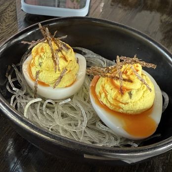 SUSHI DOKKU Japanese Restaurant - Ryu Deviled Eggs - Sushi Bars Near Me - Chicago, Illinois