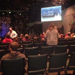 Allen Creek Community Church - Christmas production included snow:)