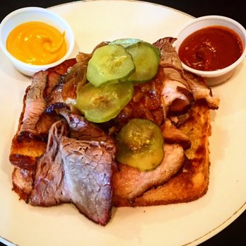 Pendulum Fine Meats - Brisket Open Faced Sandwich - Butcher Near Me - Norfolk, Virginia Pendulum Fine Meats - Brisket Open Faced Sandwich - Butcher Near Me - Norfolk, Virginia