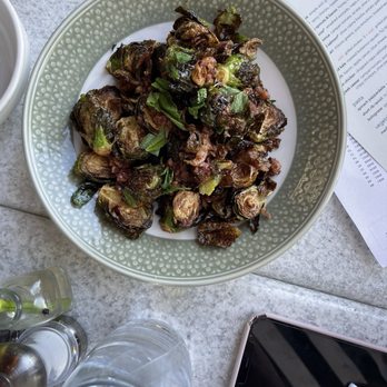 Wildflower - Crispy Brussels Sprouts & Bacon - New American Near Me - Tucson, Arizona Wildflower - Crispy Brussels Sprouts & Bacon - New American Near Me - Tucson, Arizona
