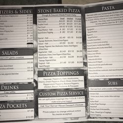 Frances' Pizza - Full menu