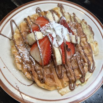 Kid Cashew - Strawberry waffle - Mediterranean Near Me - Charlotte, North Carolina Kid Cashew - Strawberry waffle - Mediterranean Near Me - Charlotte, North Carolina