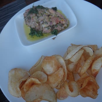 Riverpark - Salmon Tartare (capers, lemon, parsley) - New American Near Me - New York, New York Riverpark - Salmon Tartare (capers, lemon, parsley) - New American Near Me - New York, New York