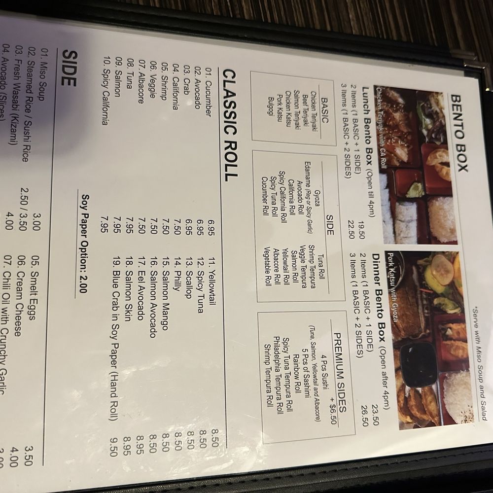 Sushiya - Menu - Sushi Bars Near Me - San Dimas, California Sushiya - Menu - Sushi Bars Near Me - San Dimas, California