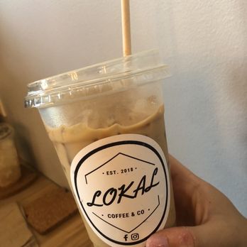Lokal Coffee - Iced pistachio latte! - Cafes Near Me - Iselin, New Jersey