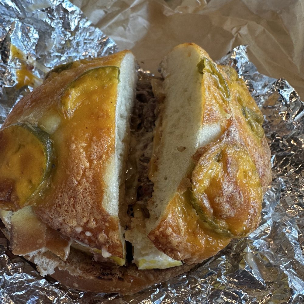 Texas brisket bagel