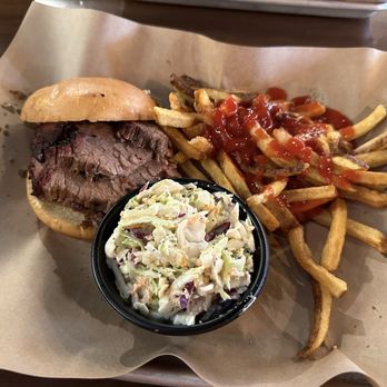 Mission BBQ - Brisket sandwich! - Barbeque Near Me - Davie, Florida