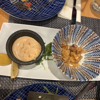 Butterflied Chicken - Calamari w/ spicy aoli dip - Greek Near Me - New York, New York
