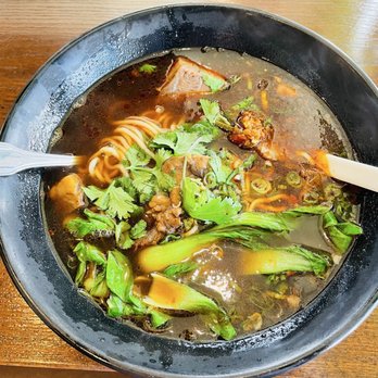 Dumpling Tops - Spicy beef noodle soup - Asian Fusion Near Me - South Pasadena, California