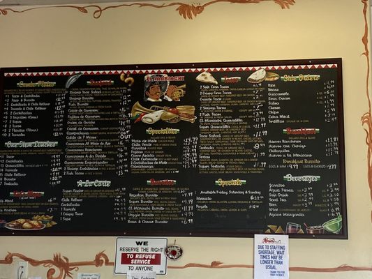 Menu photo 3 El Mariachi Taqueria Rocklin, CA Menu photo 3 El Mariachi Taqueria Rocklin, CA