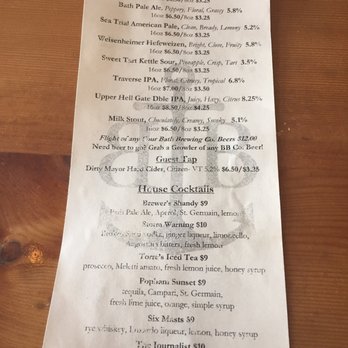 Bath Brewing Company - Beer list 6/26/19 - Brewpubs Near Me - Bath, Maine Bath Brewing Company - Beer list 6/26/19 - Brewpubs Near Me - Bath, Maine