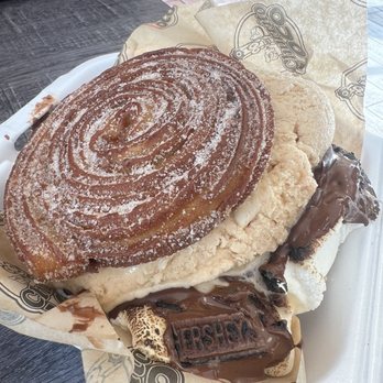 Churrito Loco - Smore churro sandwich - Desserts Near Me - South Gate, California